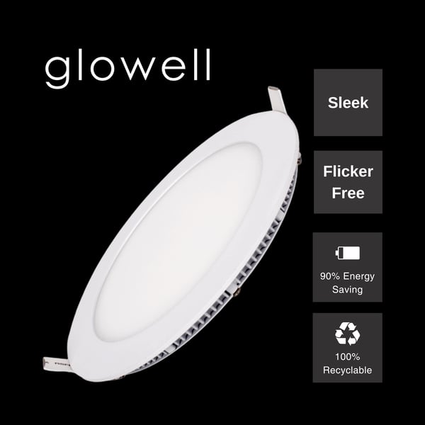 Glowell LED Recessed Slim Panel